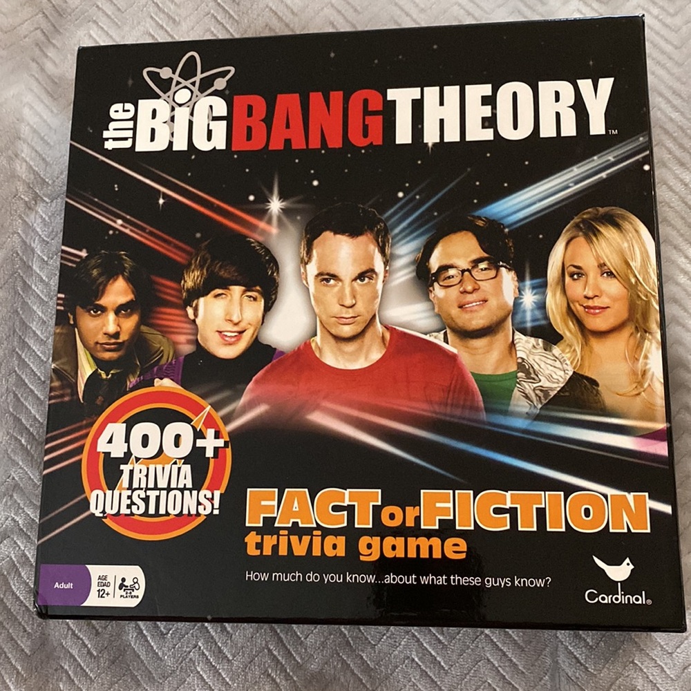The Big Bang Theory Fact or Fiction Trivia Game